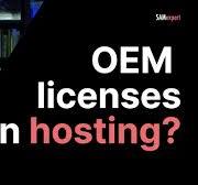 Can you use Microsoft OEM on Hosting?