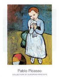 Bild picasso schönes bild von picasso (druck) es ist 72 cm hoch und 54 cm breit abholung im raum karlsruhe (bretten) in verbindung stehende artikel. Pablo Picasso Kind Mit Taube Kunstdruck Leinwandbild Gerahmtes Bild