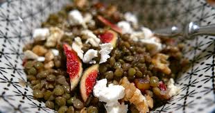 J Ai Goute Une Preparation Similaire A L Occasion Du Concours Cuisinez Local Organise Dans Le Cadre De L Isere Food F En 2020 Salade De Lentilles Figues Chevre Frais