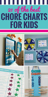 21 Of The Best Chore Charts For Kids Chore Chart Kids