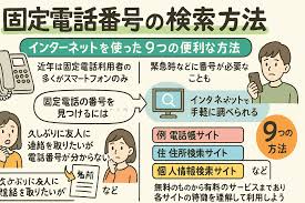 固定電話番号の検索方法】インターネットを使った9つの便利な方法 - oyakudachis diary