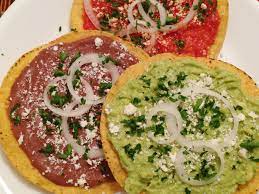 Traditional Guatemalan Tostadas Recipe Using Avocados From Mexico Guatemalan Recipes Food Traditional Guatemalan Food