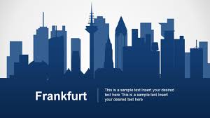 Your powerpoint or google slides presentations won't be boring if you alternate your slides with the different backgrounds. Frankfurt Am Main Powerpoint Template Slidemodel