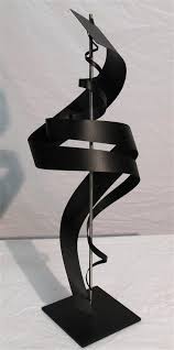 Abstract Stainless Steel Metal Sculpture Ss1 Black Textured Atlanta Georgia Steel Art Sculpture Sculpture Installation