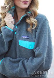 Patagonia Women S Lightweight Synchilla Snap T Fleece Pullover Lakeside Cotton Fashion Clothes Women Clothes Fleece Pullover