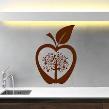 kitchen apple tree flower modern wall