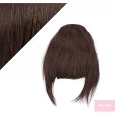 I have clip in bangs and it's side patches and my mom is already in love with it topper. Clip In Bang Fringe Human Hair Remy Dark Brown Clip Hair Sale