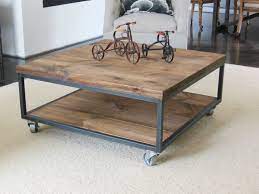 Coffee, cocktails, snacks, or game night—this table has the space and sturdy surface to support all your everyday activities. Square Industrial Modern Coffee Table Coffee Table Square Industrial Style Coffee Table Coffee Table