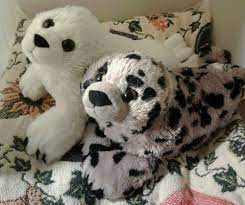 Two Seal Sea Lion Stuffed Animals Wild Republic Shark Week Plush White Spotted Kminternationalwildrepublicandsharkweek Animals Wild Sea Lion Animals