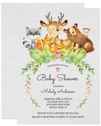 The design of this invitations is combined with many things of animal. Cute Animals Baby Shower Invitations Stationery