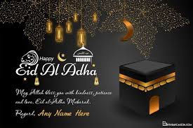 Make note of these dates | news, eid al adha daydreaming about your next holiday? Latest Eid Ul Adha Wishes Card With Name Online Free