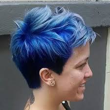 Short haircuts for thick hair rock! 23 Best Short Blue Hair