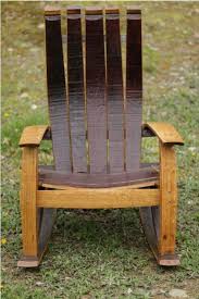 Wine Barrel Adirondack Rocking Chair Local Pickup Only Etsy In 2020 Wine Barrel Adirondack Rocking Chair Rocking Chair
