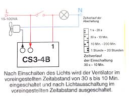 Ist abgefahrt 4.die familie bauer immer den fluss entlang. Zeitschalter Steuerung Ventilator Treppenbeleuchtung Nachlaufrelais N 11 90