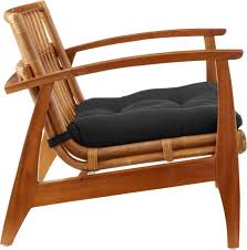 noelie rattan lounge chair with black cushion reviews cb2 rattan lounge chair black cushions chair