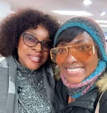 Popular Nollywood Actress, Esther Audu 🩷 Is So Happy 😊😁 To Meet  Legendary Actress, Liz Benson In London 🇬🇧 🥀 Port Harcourt Tenant She  Wrote; "I Feel So Delighted And Happy To