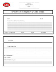 Maybe you would like to learn more about one of these? Sample Maintenance Request Work Order Form Template Free Download Free Pdf Books