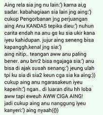 Cek langsung di bawah ini. Kata Kata Frontal Sunda Cinta Sahabat Dll Photos Facebook