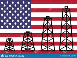 American Oil Industry Stock Vector Illustration Of Success