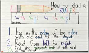 Teaching In Wonderland Using A Ruler Anchor Charts Math
