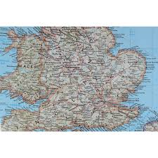 Walia desde mapcarta, el mapa libre. Mapa Do Wpinania Francja Belgia Holandia Anglia Walia 64x77cm 1 2mlnng