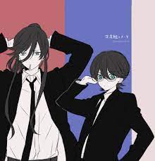 まどろみ on twitter 黒スーツは良い touken ranbu anime guys anime boy