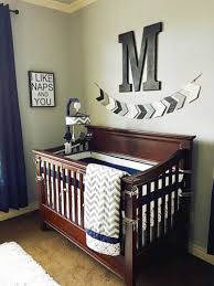 I wanted to create a nursery for boys that wasn't overly themey and could be easily altered to fit several rooms, so i went with an overall theme of colors instead of my normal. Blue And Gray Nursery Ideas Out Of The Blue My Baby Sam