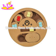 These dog puzzle toys for small dogs contain two puzzle feeders and work well for iq training, teeth cleaning, interactive games, and entertainment. China Customize Creative Wooden Dog Puzzle Toys For Interactive W06f138 China Dog Puzzle And Dog Puzzle Toys Price