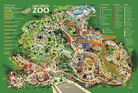 Pin By Tegan Ransted On Things I Loved In The Usa Visit San Diego Zoo Map San Diego Zoo
