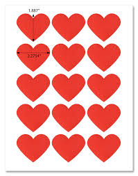 Red Heart Shaped Labels 2 2 X 1 8 Inches With Downloadable Template And Printing Instructions 5 Sheets Just click on the image to. red heart shaped labels 2 2 x 1 8 inches with downloadable template and printing instructions 5 sheets 75 labels htr4