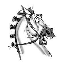 raiponce the art of disney chevaux conceptuel a theme cheval coloriage de frauerfussball