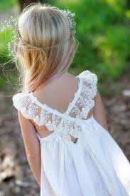 Browse david's bridal stunning dresses for girls collection. French Vanilla Dress Ivory Off White Lace Last One Flower Girl Dresses Flower Girl Little Girl Dresses