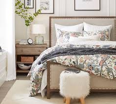 This set includes extra pillowcases are available separately. Bloom Floral Print Cotton Patterned Duvet Cover Pottery Barn