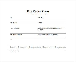 While a fax cover sheet is optional, the information on the cover sheet tells them who you are, who the fax is for and how. Free 14 Sample Blank Fax Cover Sheet Templates In Pdf Ms Word