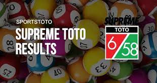 To be more precise, they are held on wednesday, saturday, sunday, at 19:00 local time. Toto Supreme Supreme Toto 6 58 Result Supreme Toto Today
