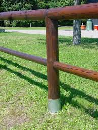 The timber fencing posts have a chamfered top and a pointed base for easy installation. Vortek P Ground Screw Post Support For Round Wooden Poles Buy Online On Fenceshop Eu