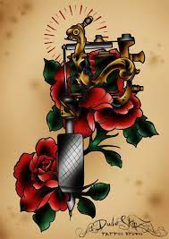 Old School Tattoos Traditional Tattoo Machine Tattoo Machine Old School Tattoo