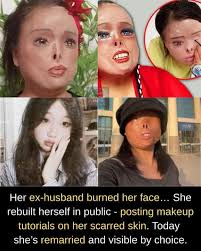 🔗: bit.ly/42OjZHe A domestic violence survivor is taking to TikTok to  share the harrowing story of how her former husband poured chemicals into  her eye, temporarily blinding her and leading to multiple