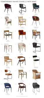 Buy with arms dining chairs online! 93 Dining Chairs That Meet All Your Comfort Needs Rules For Picking Them Out Emily Henderson