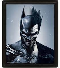 Buy DC Comics Batman Arkham Origins 10 X 8-Inch Batman Joker Flip Framed 3D  Poster (Pre-owned) - GameLoot