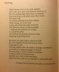 God I Love This Poem Sailing By Henrik Nordbrandt Nautical Engagement Words Nautical Wedding Theme