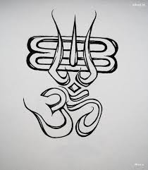 Creative Ganpati Images Hd Wallpaper Black And White Om Symbol Creative Art Hd Wallpaper Lord Shiva Sketch Shiva Tattoo Design Lord Shiva