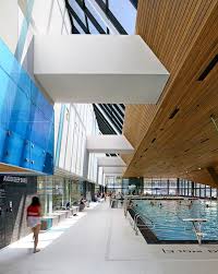 Regent Park Aquatic Centre Mjma Archinect Swimming Pool Architecture Hospital Architecture Architecture