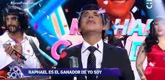 27/06/2021 10:00actualizado a 27/06/2021 15:39. Final Yo Soy Imitador De Raphael Se Corono Como Ganador De La Segunda Temporada Del Programa
