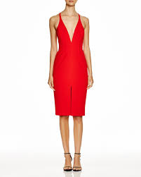 Bardot Deep V Dress Bloomingdale S Exclusive Deep V Dress Red Formal Dresses Dresses