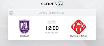 We have allocated points to each yellow (1 point) and red card (3 points) for ranking purposes. Osnabruck Vs Wurzburger Kickers 9 01 2021 Stream Results