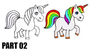 44 Baru Gambar Mewarnai Anak Unicorn