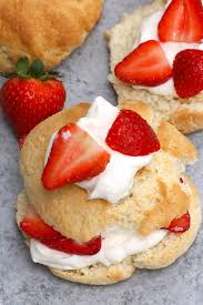 Measure 2 cups pancake mix into a mixing bowl to make biscuits. Bisquick Strawberry Shortcake Easy Bisquick Shortcake Recipe