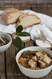 Medieval hilltown cascia is famous for st. Zuppa Di Roveja E Orzo