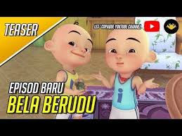 1 ч, 1 мин и 42 сек Episod Baru Upin Ipin Musim 13 Bela Berudu Youtube Episodes Background Design Youtube